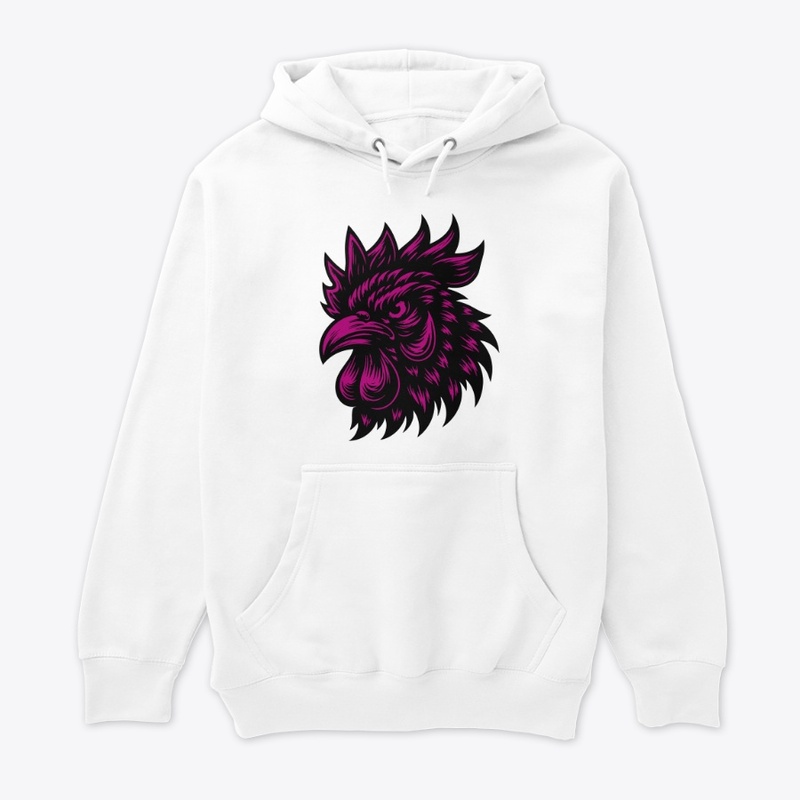 Wild Angry Chicken Design