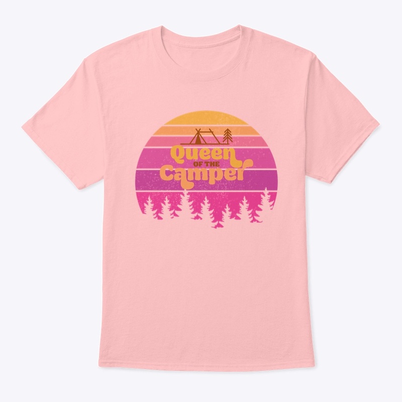 Queen of the Camper Camping Tee Shirt