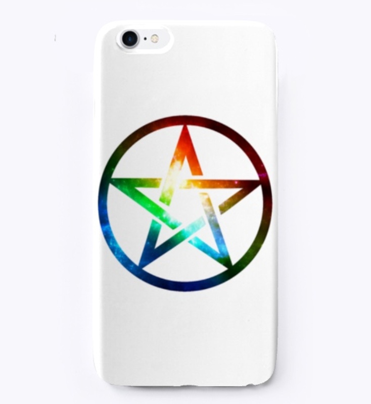Rainbow pentagram 