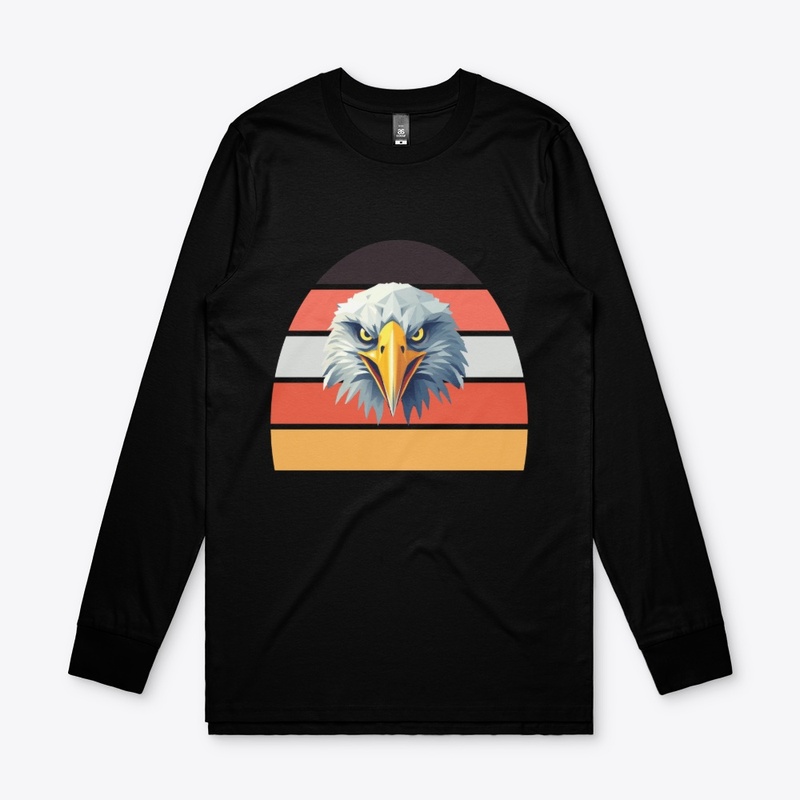 Bold Retro Eagle Graphic
