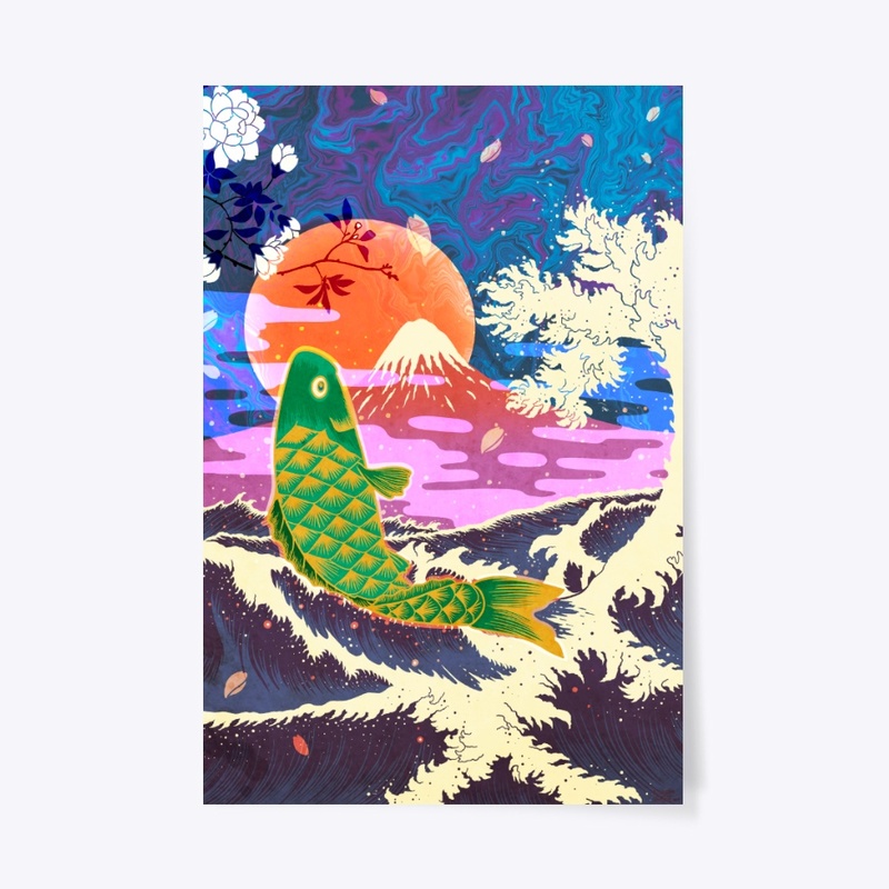 Cyber Koi fish