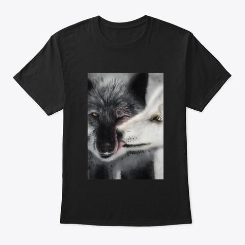 Keep Fighting My Friend Black T-Shirt Front