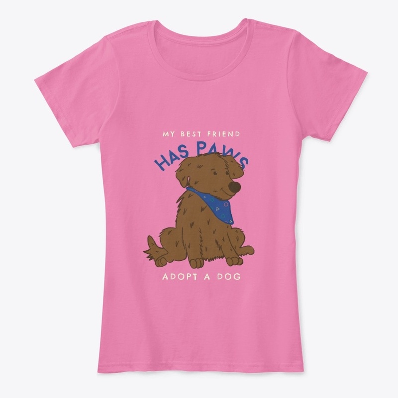 Adopt a dog tee