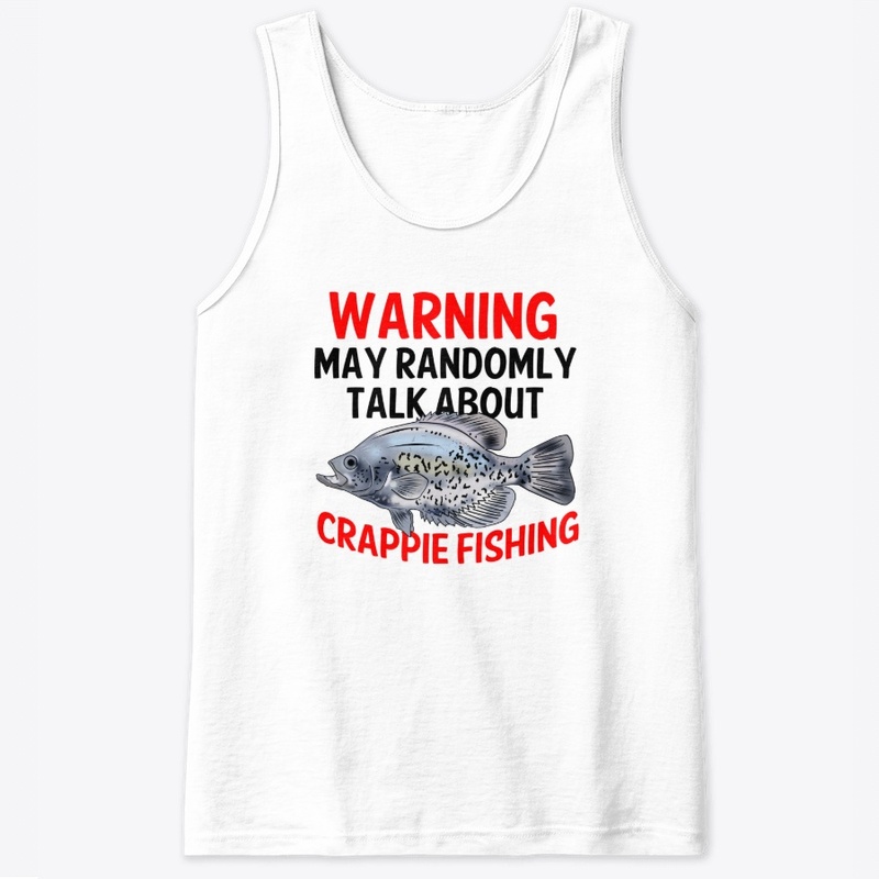 Funny Black Crappie Fishing Freshwater