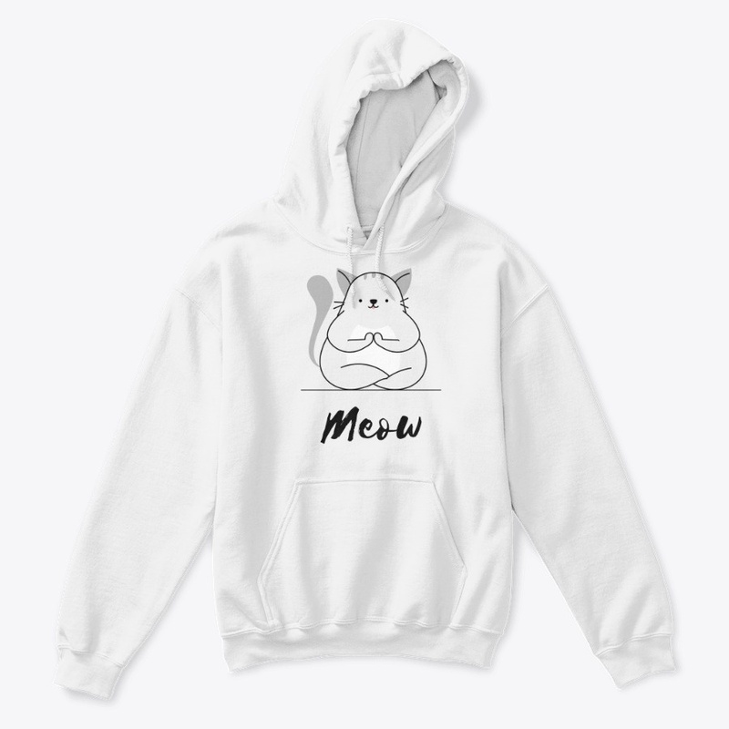 Meow Cat Funny T shirt