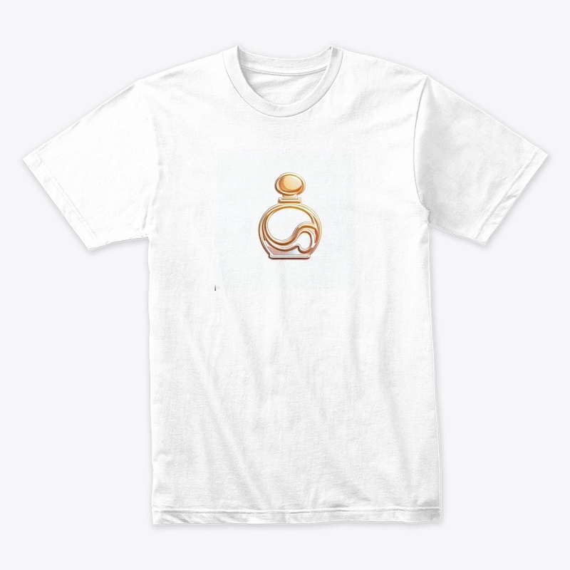 Gilded Perfume Bottle Mug