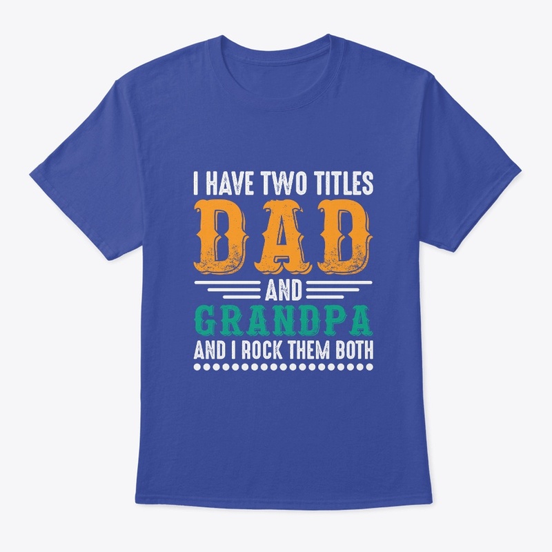 2 Titles dad and grandpa