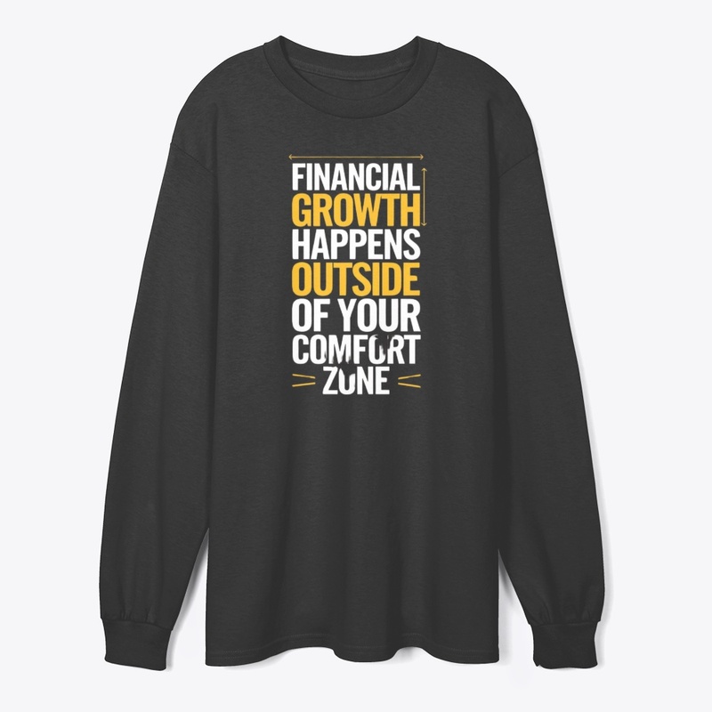 Financial Printed Long Sleeve Tee