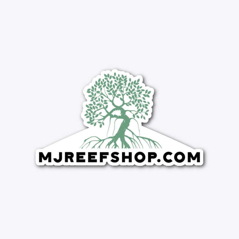 MJ Reef Shop Sticker