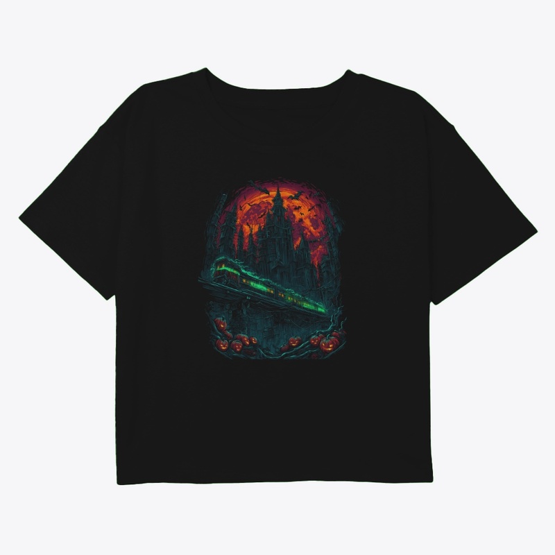 Neon Gothic Night Rail