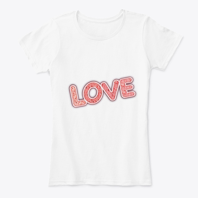 7 types of love-themed colorful t-shirts