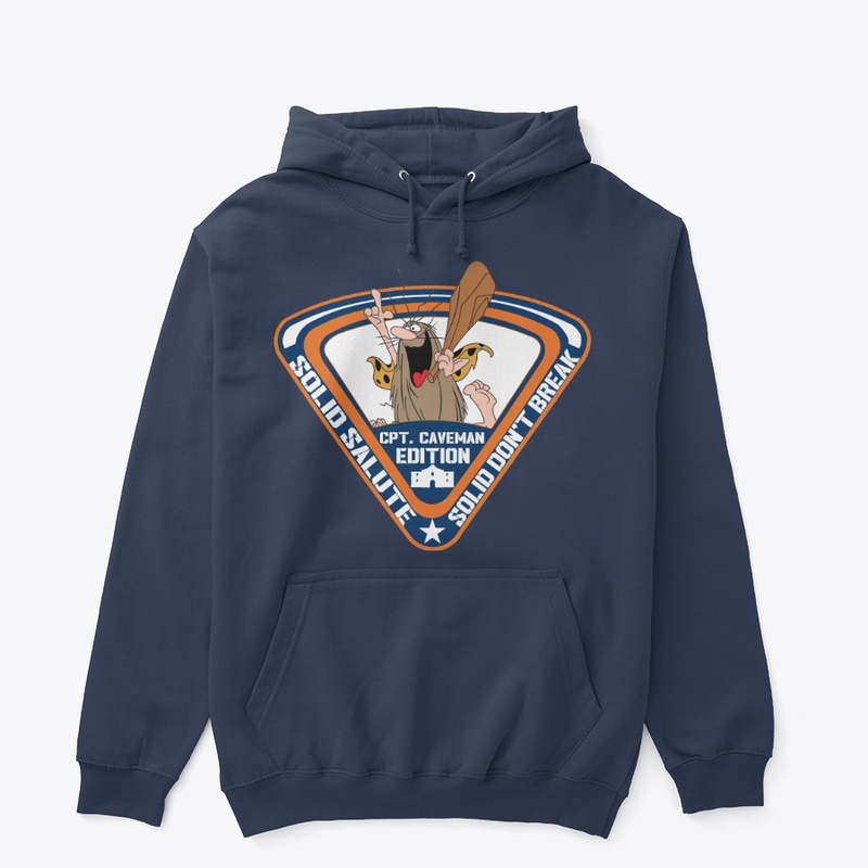 Navy/Orange Capt Caveman