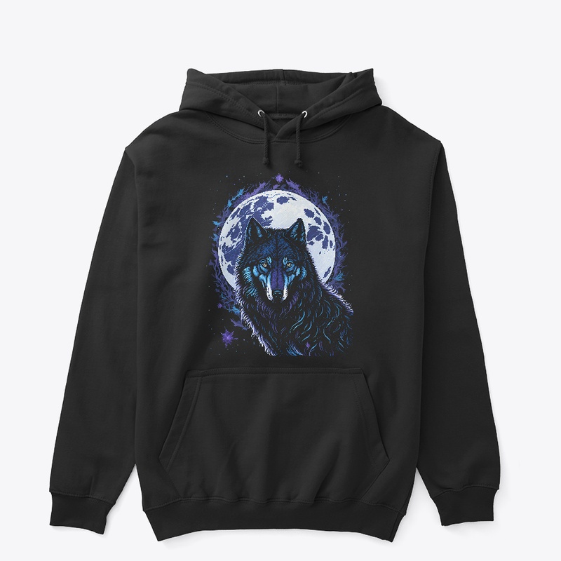 Wolf in Moonbeams