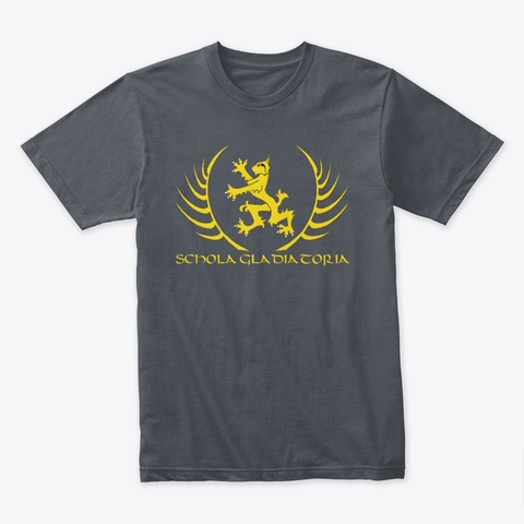 Unisex Premium Slim T Old School Logo Heavy Metal T-Shirt Front