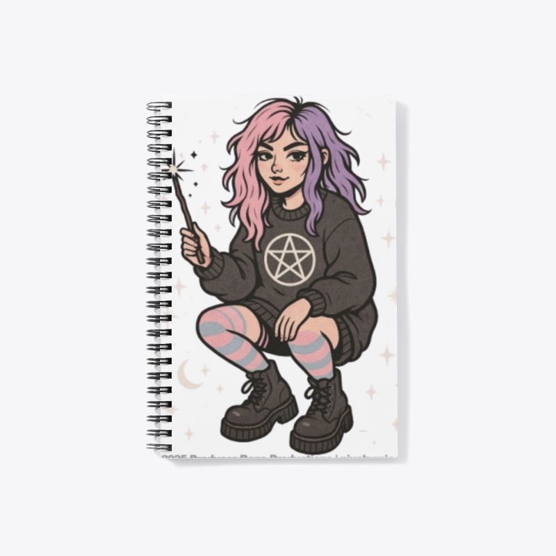 Pastel Goth Witch | Cute Alt Design