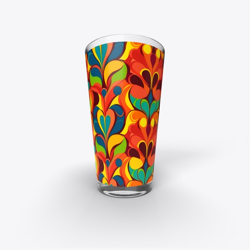 Cool 70s Abstract Retro Theme