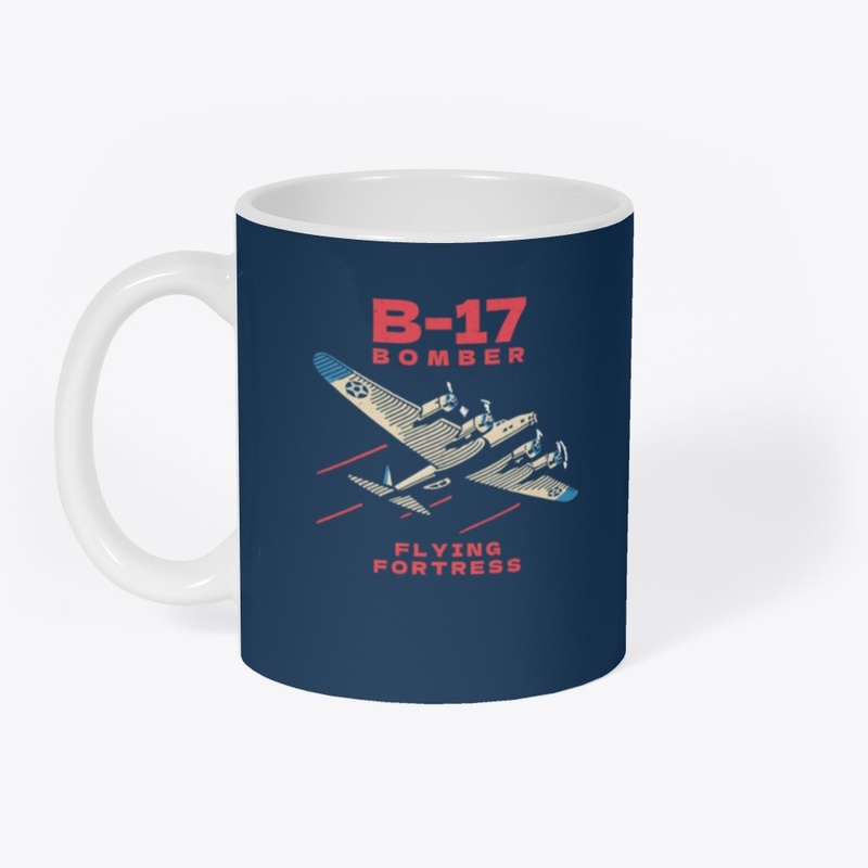 B-17 Bomber Flying Fortress Vintage
