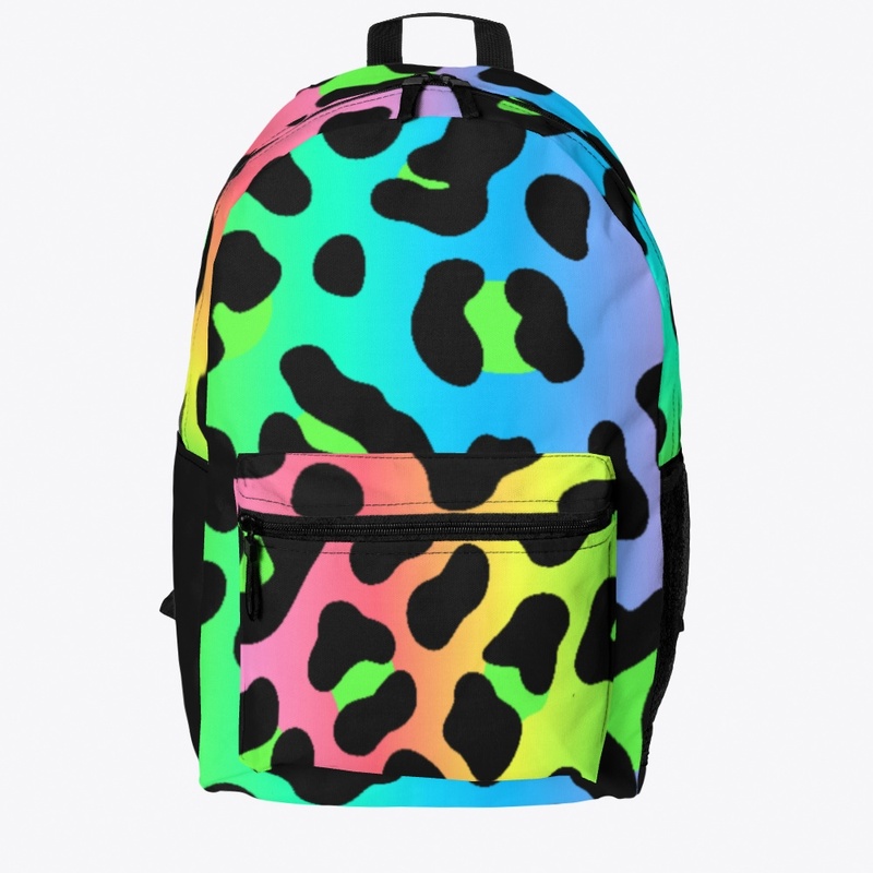 Colorful Fluorescent Cheetah 