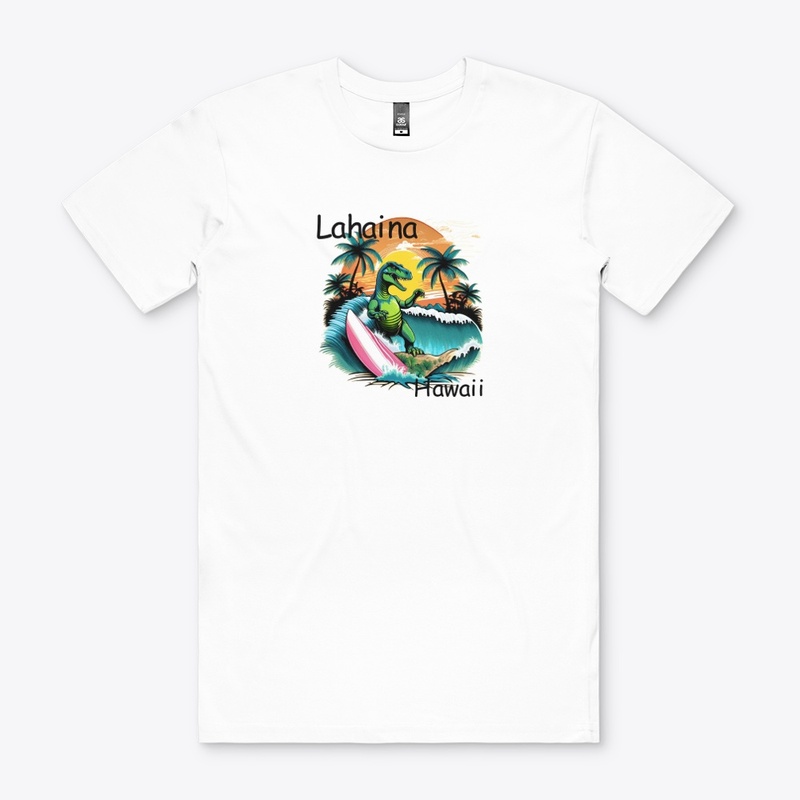 Surfing Dino Lahaina
