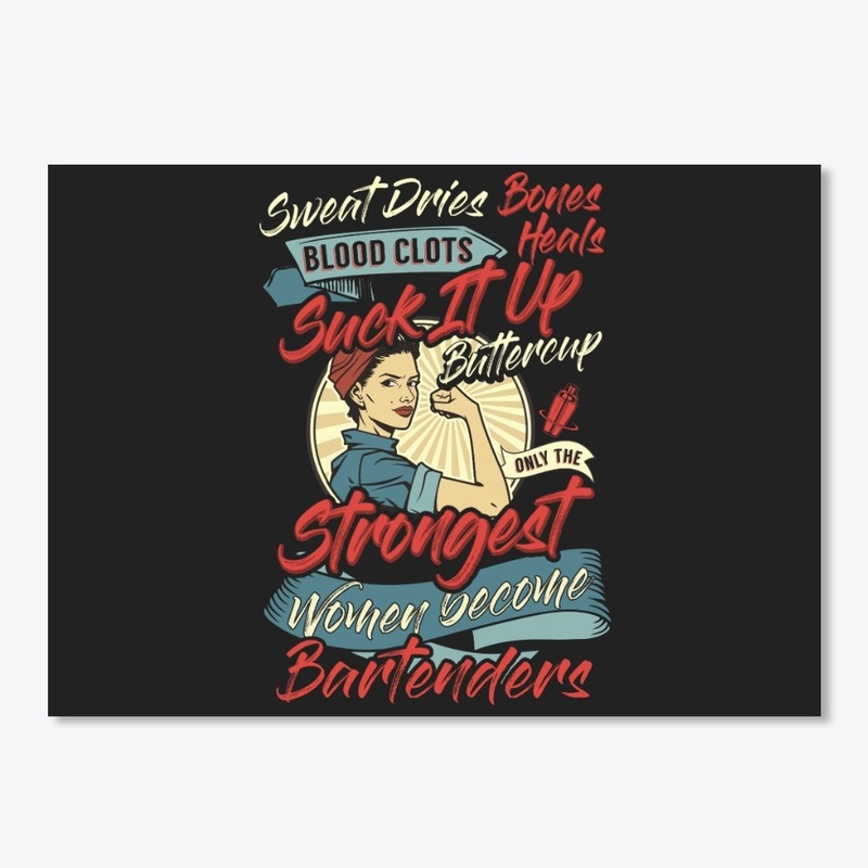 Strong Bartender Hoodie