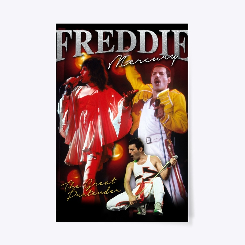 Freddie Mercury Official The Great Pretender Homage