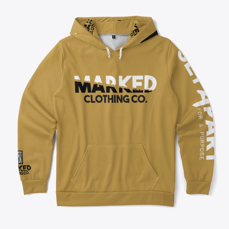 MARKED Premium Hoodie (OLD GOLD)