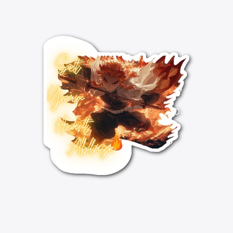 Set Your Heart Ablaze – Flame Spirit Tee