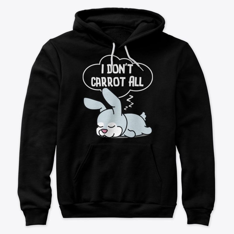 Punny Rabbit Lover Gift - Lazy Sleeping