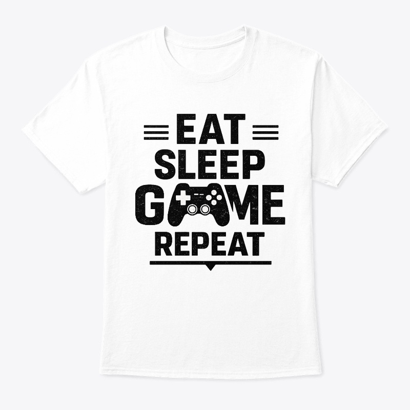 Eat Sleep Game Repeat T-Shirt