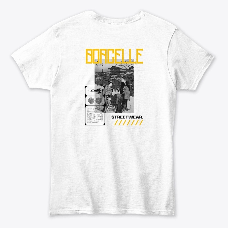 Street wear print t-shirt 