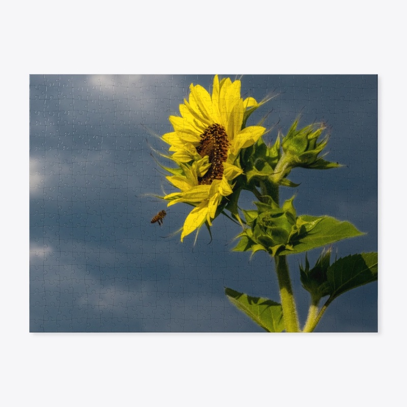 Honey Bee Jigsaw Puzzle by FJ Dunn