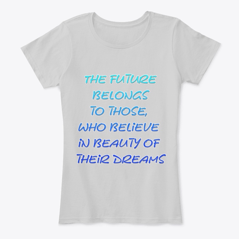 The Future belongs, Women's T-shirt