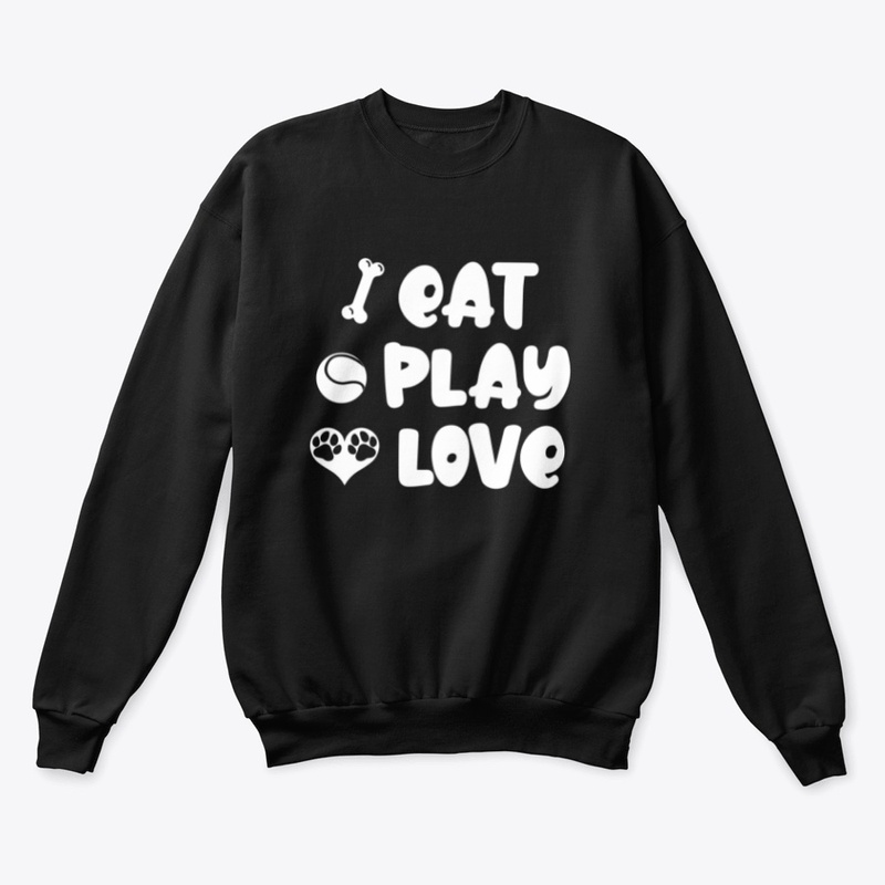 Eat Play Love Dog Hoodie