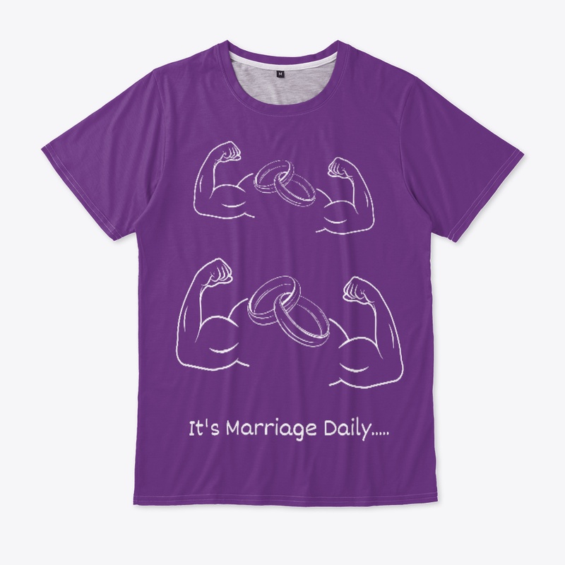 It's Marriage Daily. (Dark background)