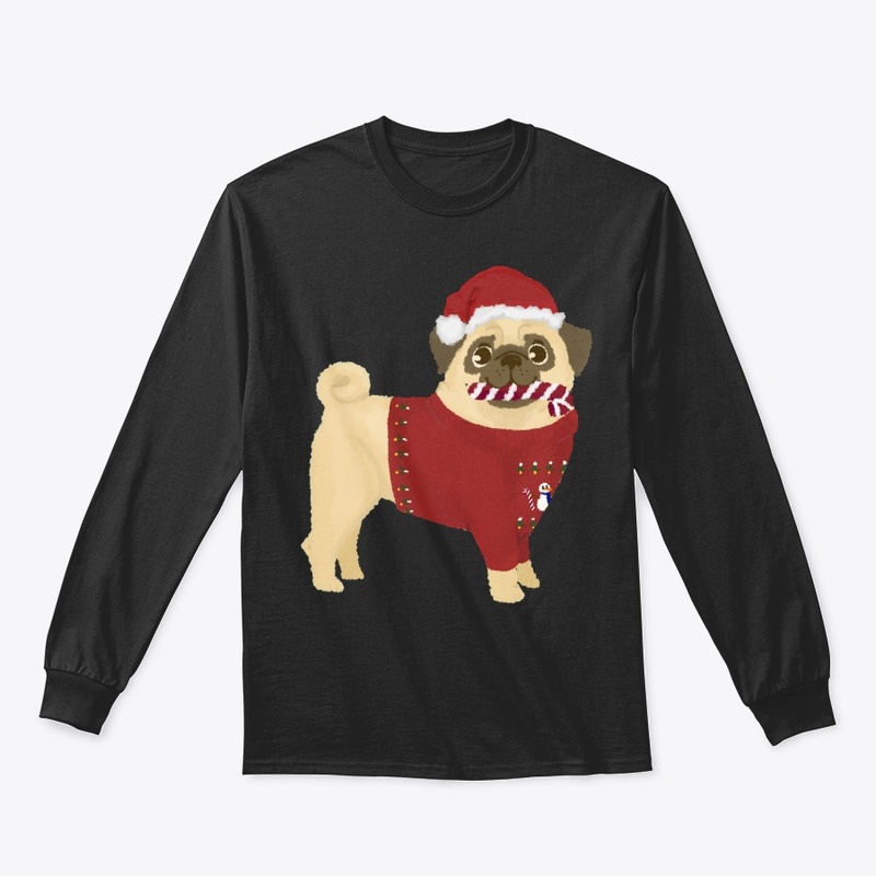 Xmas Pug Classic T-Shirt
