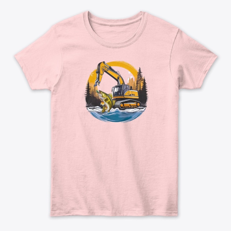 Excavator Fishing Walleye Edition