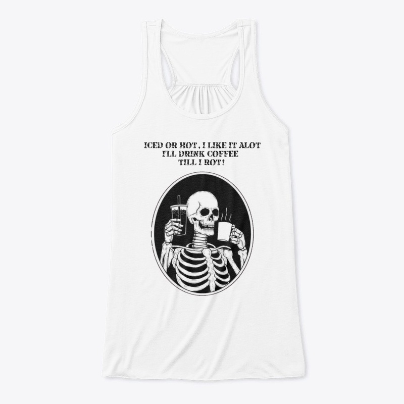 COFFEE DRINKING SKELETON