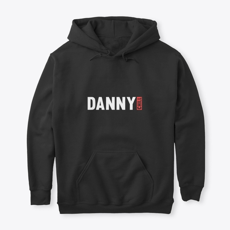 Danny Chill (Red Vert), White on Black