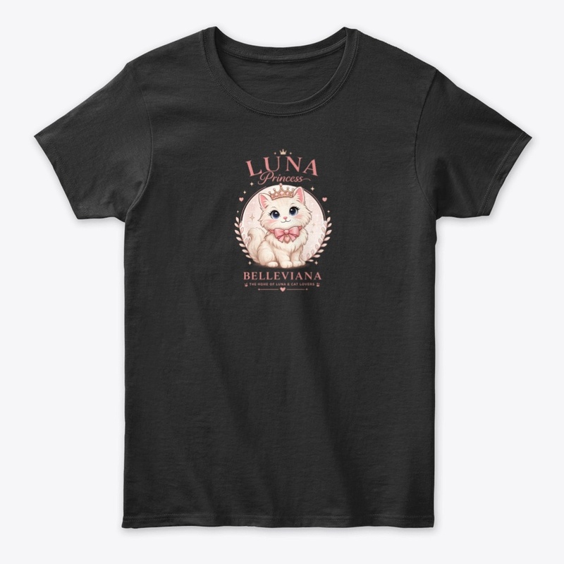 Luna Princess | Cute Cat Lover T-Shirt