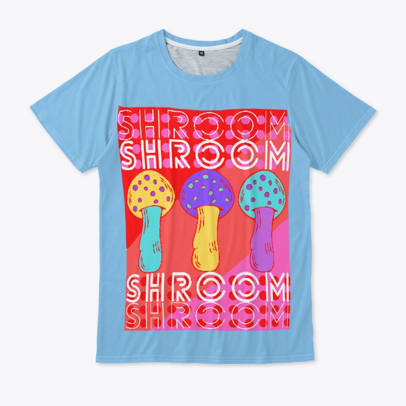 Camp Disco mushroom pastel design
