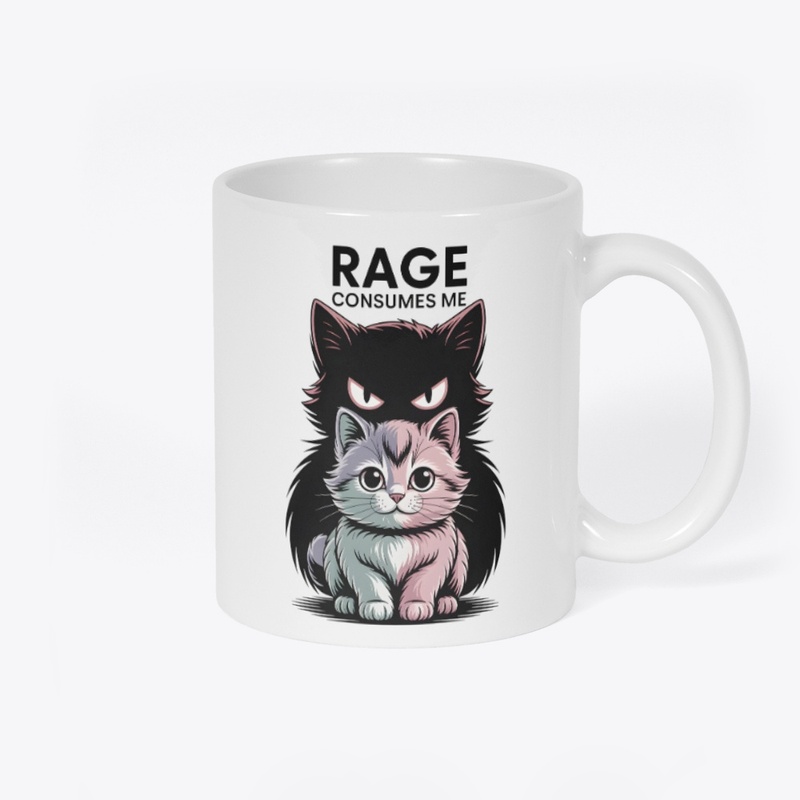 Cute Cat Rage Consumes Me