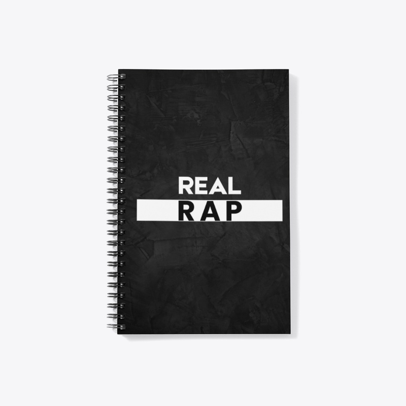 Real Rap Blackout Notebook
