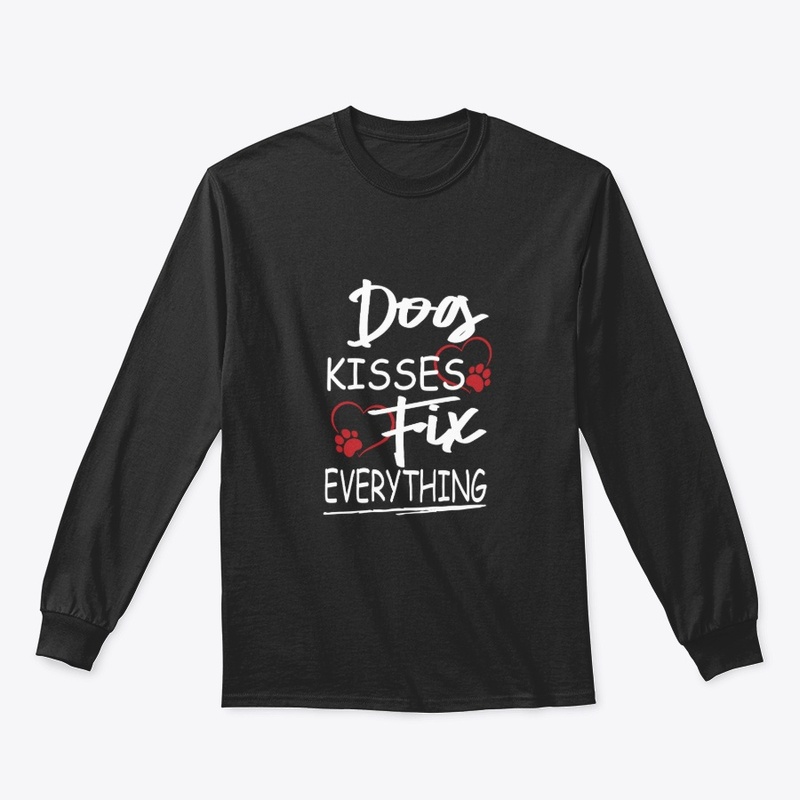 Dog Kisses Fix Everything Valentine Day