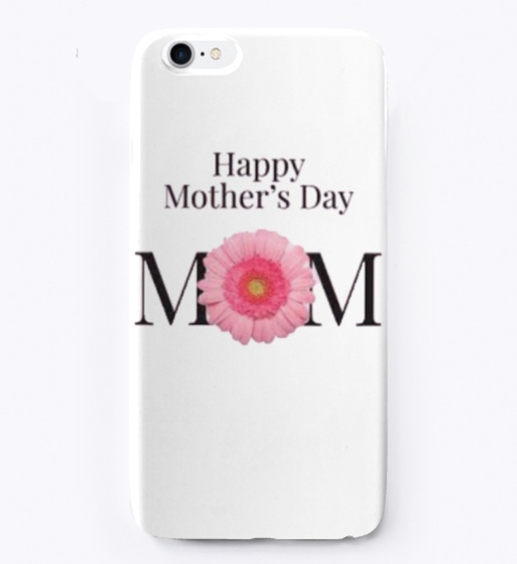Happy Mother's Day MOM with flower