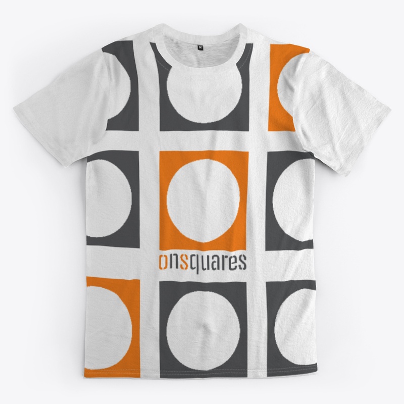 onsquares orange grey