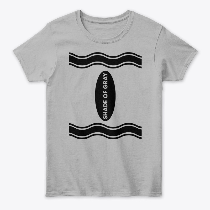 Shade of Gray Crayon Halloween Costume