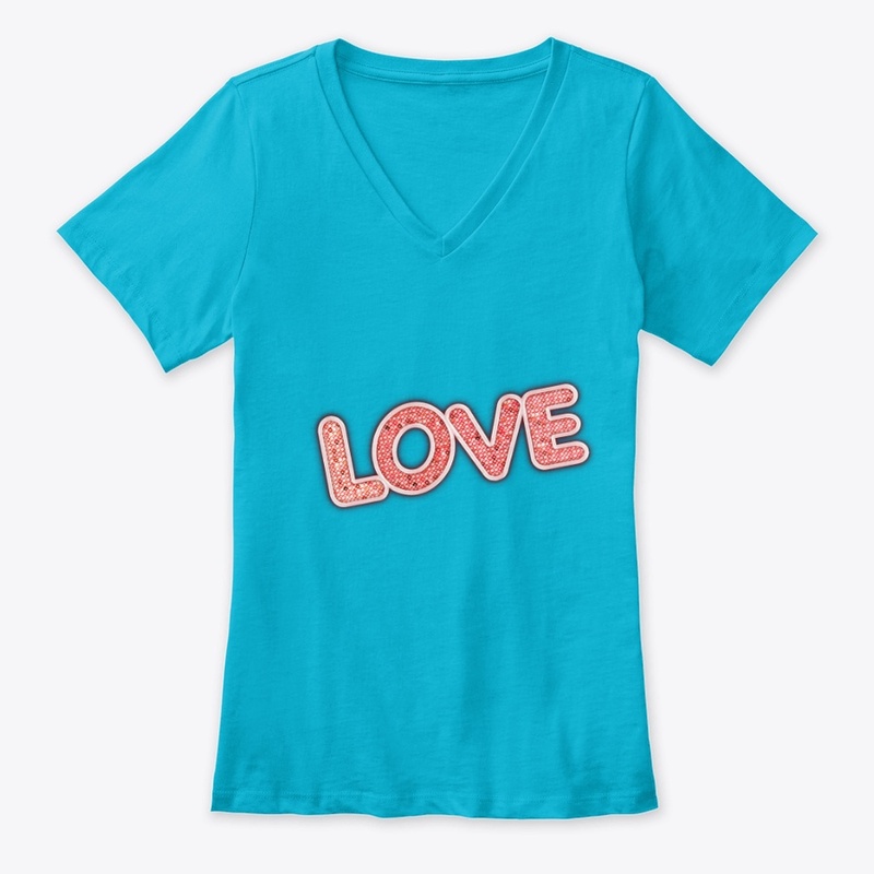 7 types of love-themed colorful t-shirts