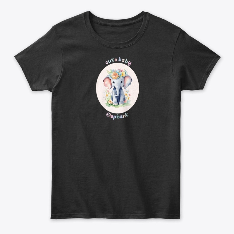 Baby Elephant print for One sis wear.
