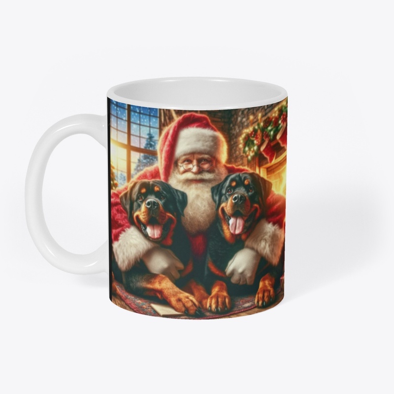 Rottweilers & Santa