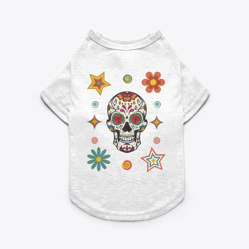 Skull and stars